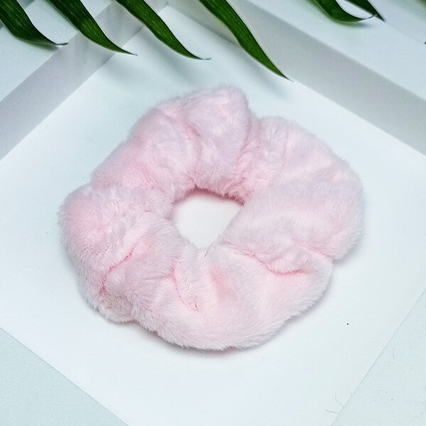 Gumka PUFFY do włosów YEYE Jasny różowy