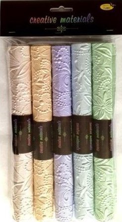 Karton 200g czerpany tłoczony 25x35cm 5ark