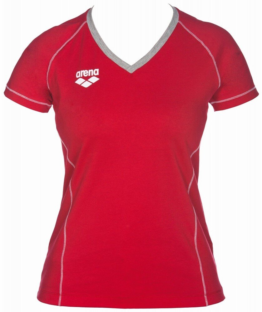 Arena KOSZULKA WOMEN'S TL S/S TEE RED 1D336/40 XXS