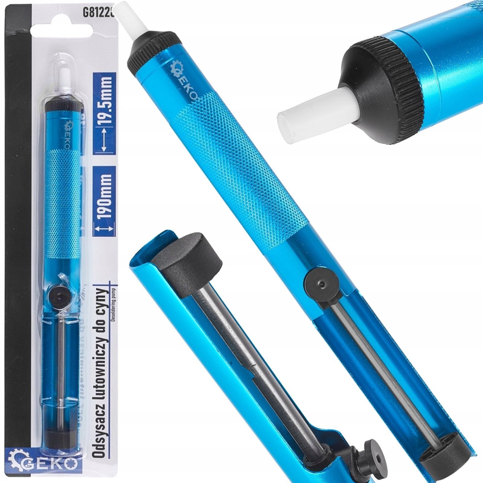 Odsysacz lutowniczy do cyny 190mm (100)