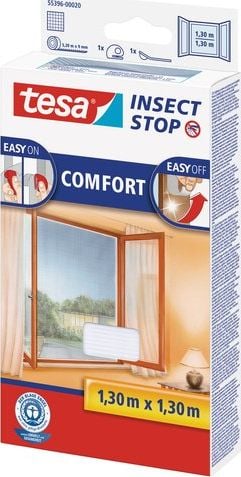 Siatka przeciw owadom oknom Comfort baltas1,3mx1,3m