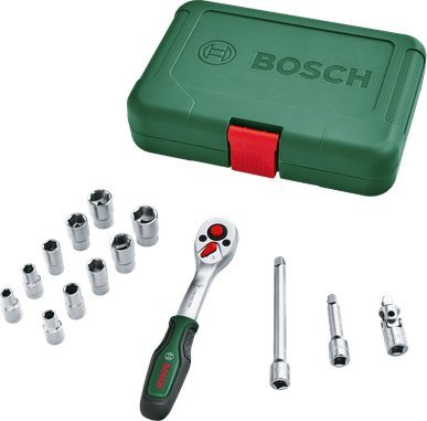 Bosch Zestaw grzechotkowy 1/4"