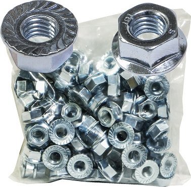 Baks Nakrętka kołnierzowa ząbkowana M8 650245 100szt