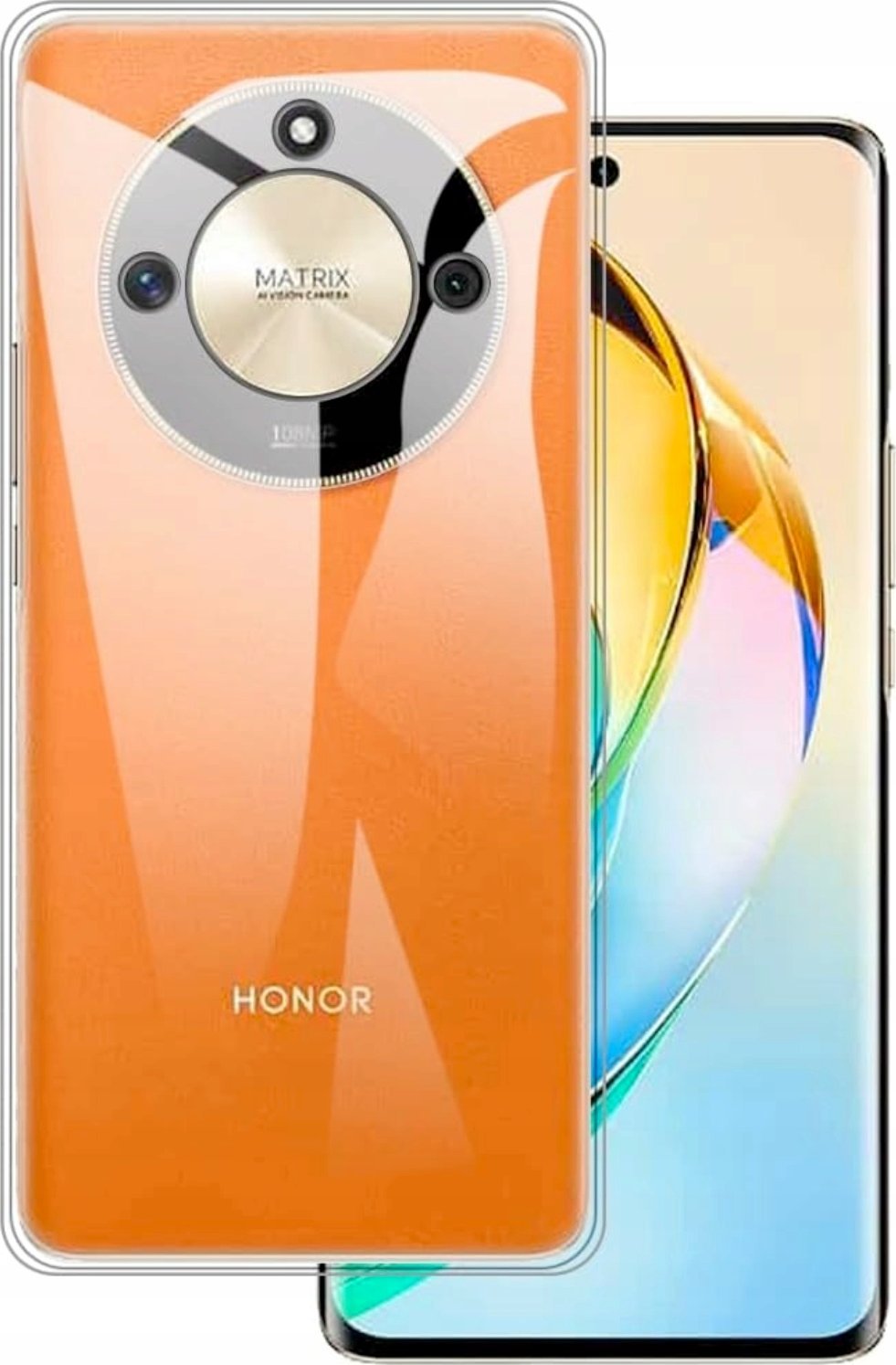 Hello Case ETUI DO HUAWEI HONOR X50 5G GUMOWE OBUDOWA CASE SILIKON SLIM POKROWIEC