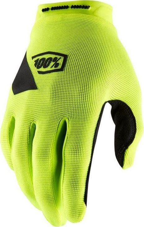 100% Rękawiczki 100% RIDECAMP Glove fluo yellow roz. XXL (długość dłoni 209-216 mm) (NEW)