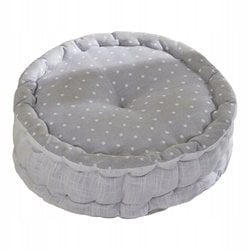 Poduszka do siedzenia na podłodze okrągła CONSTANCE, bawełna, Ø 40 x 12 cm