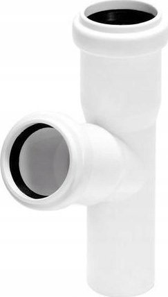 TRÓJNIK 50/32/67 POLIPROPYLEN BIAŁE/ PP-T-050-032-067