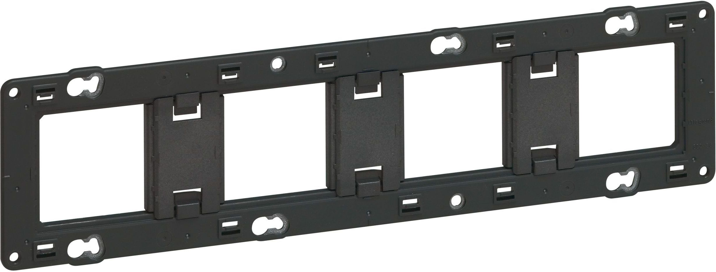 Legrand Ramka montażowa Mosaic poczwórna 2M poziomo lub pionowo (080254)