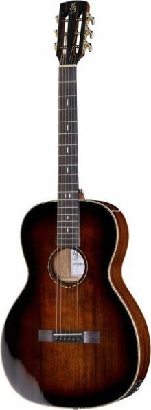 Harley Benton CLP-12SM BRS Solid Top Gitara Western z przetwornikiem Nowa