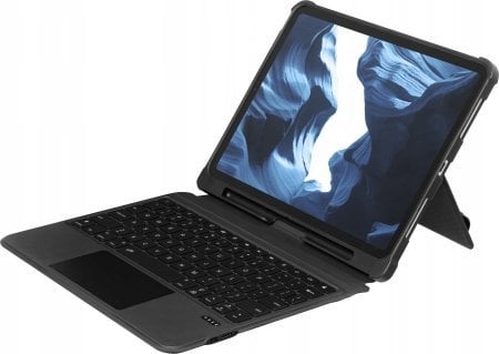 PICOM Laut Type Folio 2 - obudowa ochronna z klawiaturą Bluetooth do iPad Air 11" M2 (2024), iPad Pro 11" 1/2/3/4G oraz iPad Air 10.9" 4/5G (black)