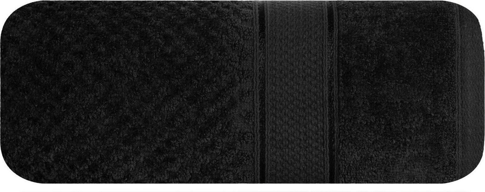 Eurofirany Ręcznik Eurofirany Jessi 06 500 GSM Czarn 70x140
