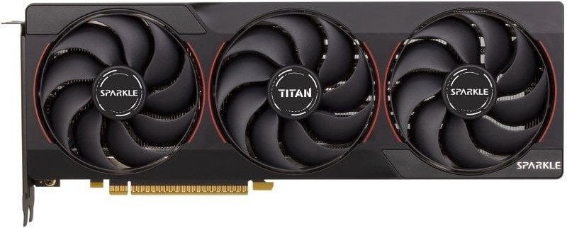 B580 12GB Sparkle Intel Arc Titan Nox OC GDDR6 3 Fan