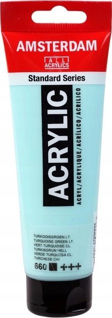 Artequipment Amsterdam Standard Series Acrylic Tube Turquoise Green Light 660