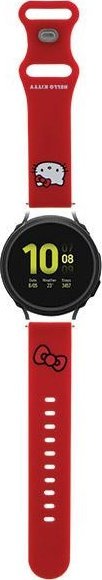Sourcing Hello Kitty Universal Strap HKUWMSCHBLR Silicone Kitty Head red/red 20mm