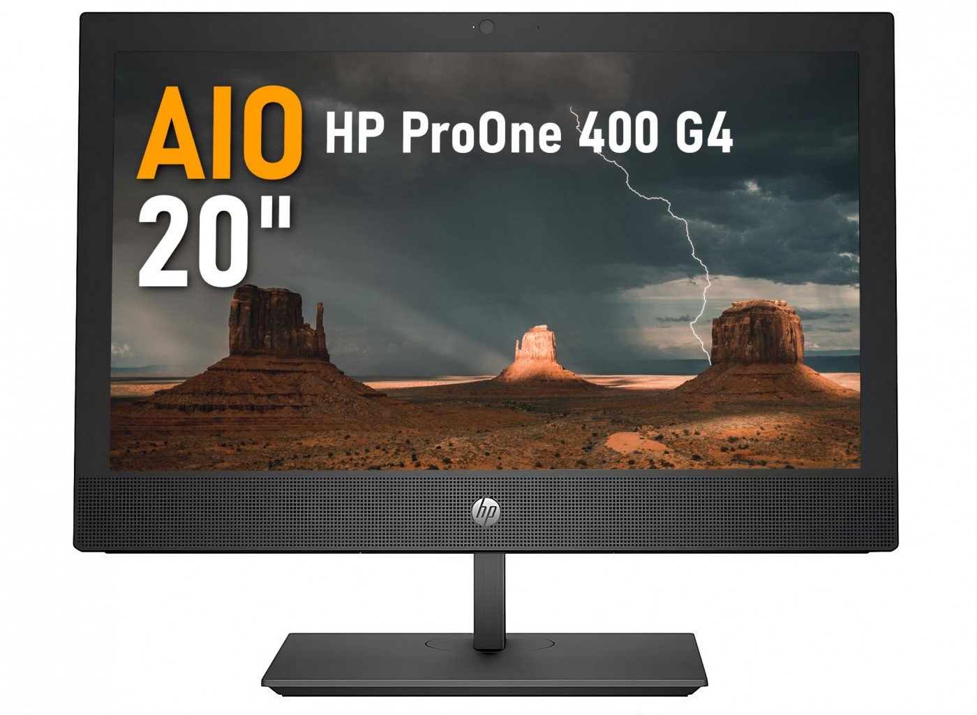 ProOne 400 G4 AiO G5400T 16GB 512GB SSD 20" HD+ TN USB-C Win11 Pro