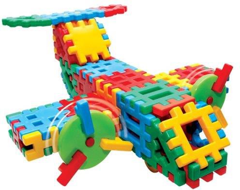 Czako Klocki Samolot 62 elementy