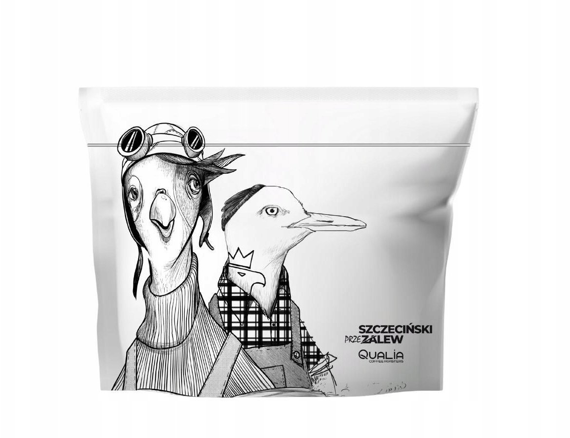 Kawa ziarnista Qualia Caffe Kawa ziarnista Szczeciński parzenie 9.0 Filtr 250g