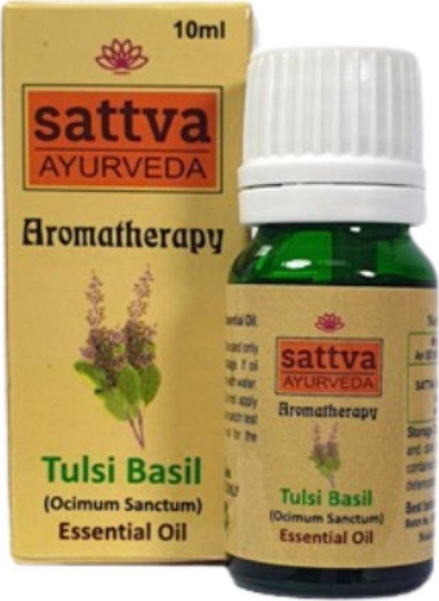 Sattva Aromatherapy Essential Oil olejek eteryczny Tulsi Basil 10ml