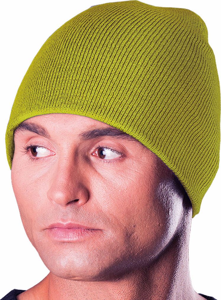 Reis Czmodern Czapka Zimowa Ochronna Mycka Oliwka Lime