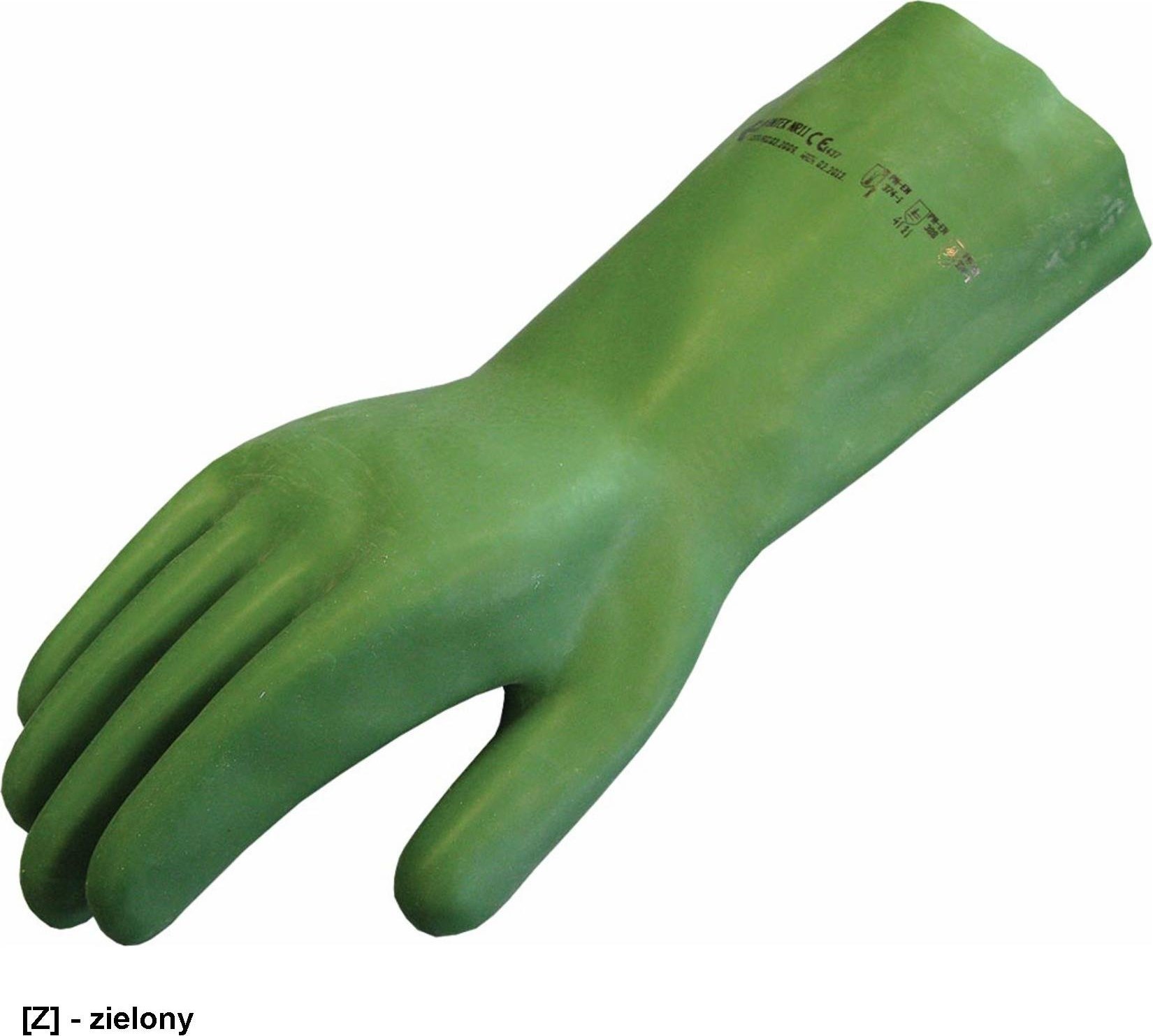 R.E.I.S. ANTEK - Rękawice ochronne wykonane z lateksu oraz kauczuku naturalnego 11