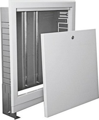 KAN-therm Szafka podtynkowa SWPSE, z lakierowaną ramką, do rozdzielaczy z układem mieszajacym i bez układu mieszającego - 13/7