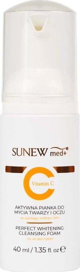 Perfect Whitening Cleansing Foam aktywna pianka do mycia twarzy i oczu 40ml