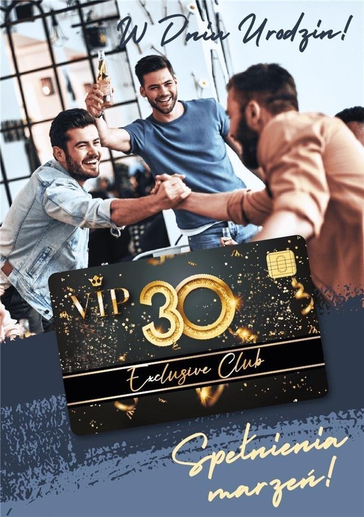Armin Style Karnet Urodziny 30 Gift-M