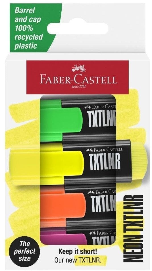 FABER-CASTELL Textmarker TXTLNR SF 4er Kartonetui