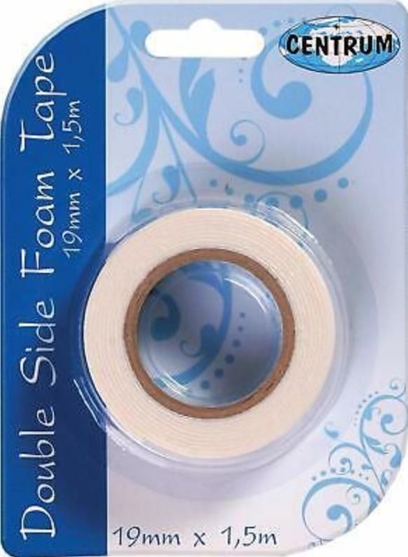 Centrum Taśma biurowa dwustronna 19mmx1.5m