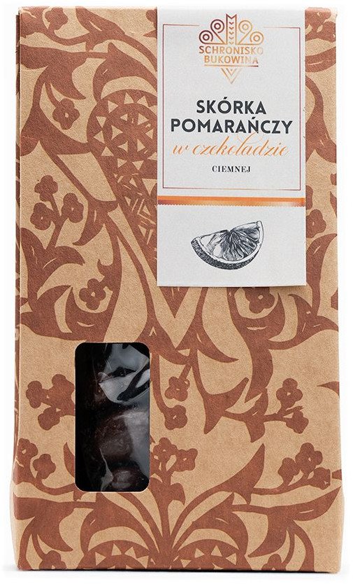Benecos Skórka pomarańczy w ciemnej czekoladzie 100g - Schronisko Bukowina