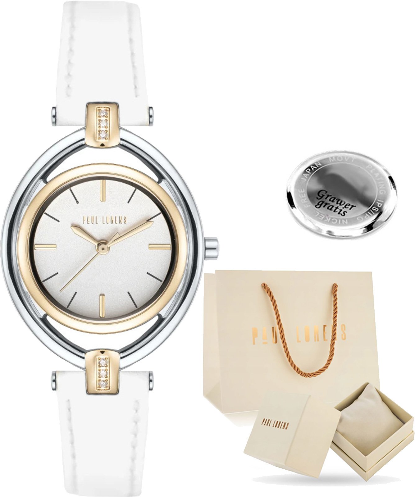 Zegarek damski Paul Lorens SELENA-3C2 z GRAWEREM