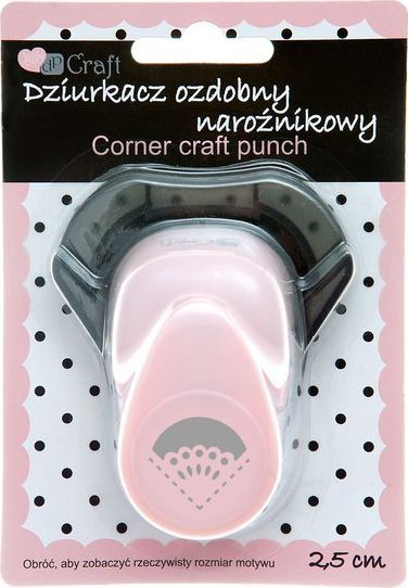 Artequipment DP CRAFT DZIURKACZ OZDOBNY NAROŻNIKOWY 2,5CM SZYFON uniw