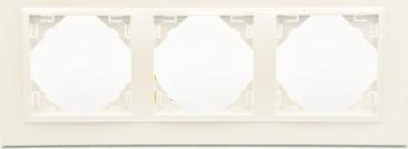 Efapel EFAPEL ANIMATO RAMKA 3-KROTNA PERŁOWY 90930 TPP