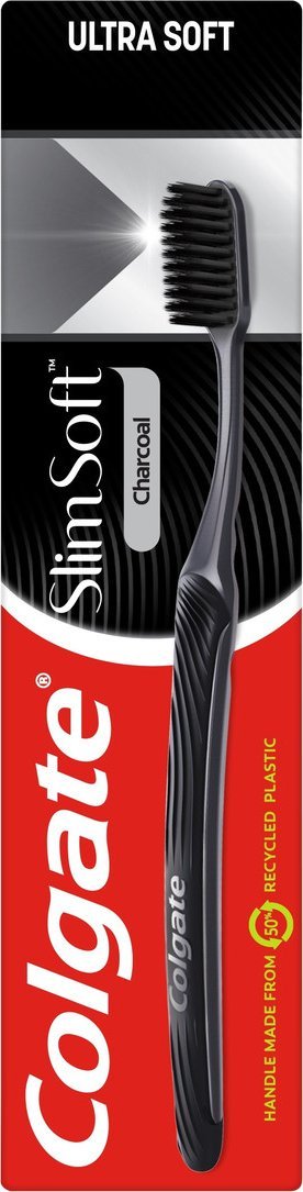 Colgate Szczoteczka do zębów slim soft charcoal-ultra soft