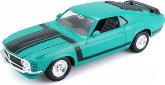 Maisto MAISTO 31943-70 Ford Mustang Boss 302 1970 zielony samochód 1:24