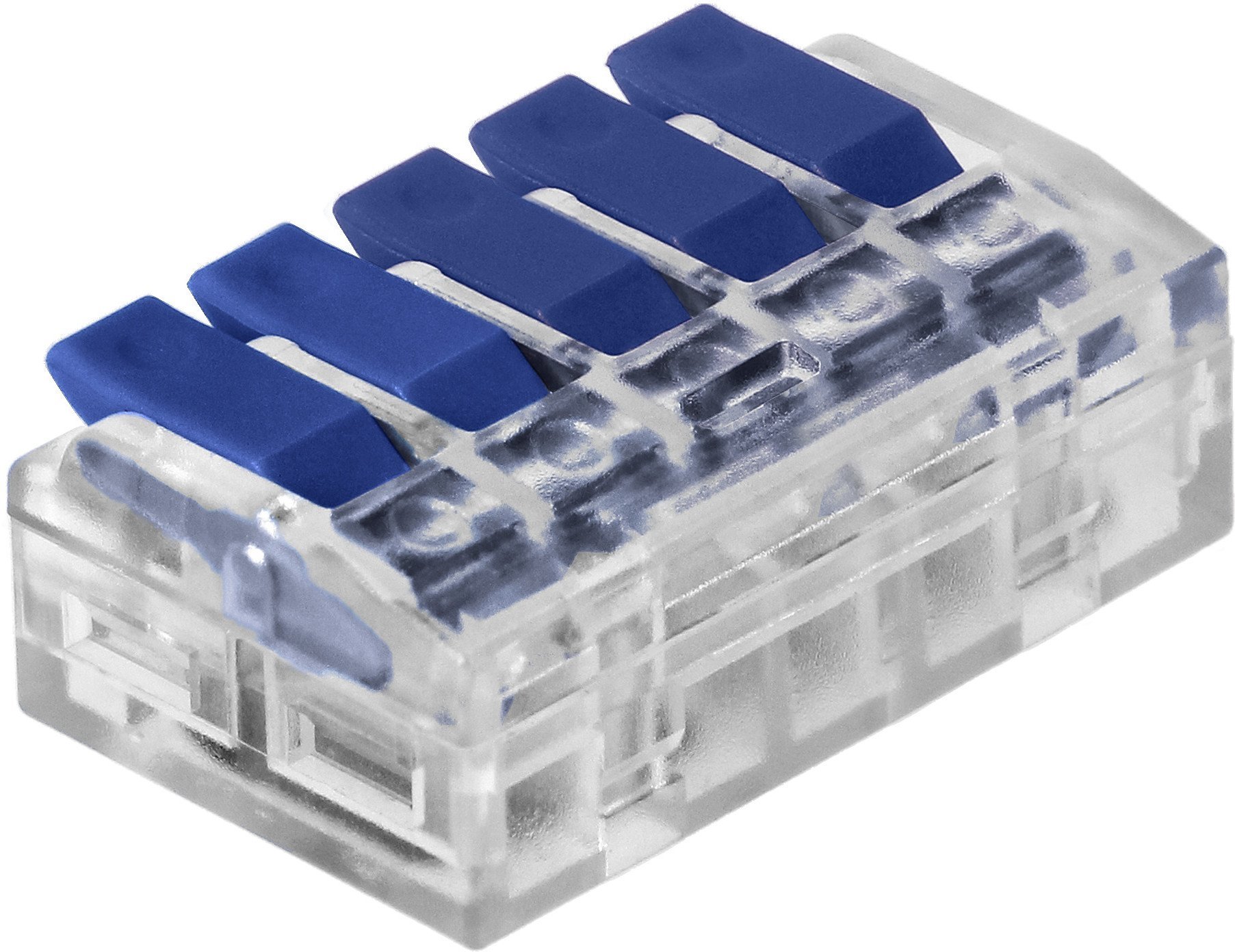 Złączka instalacyjna zaciskowa 5-przewodowa; na dowolny przewód 0,75-4mm?; IEC 450V/32A; 10 szt.