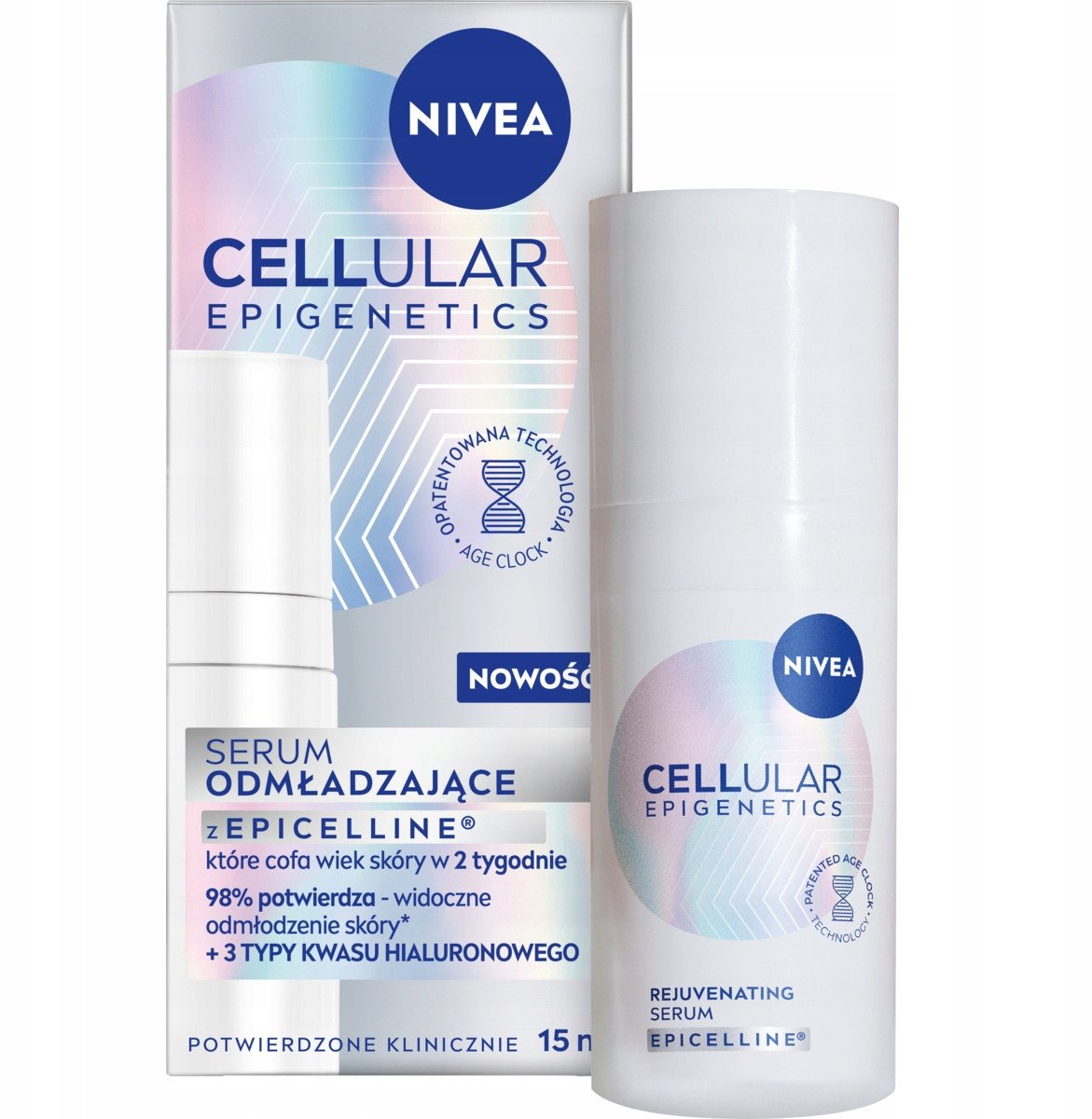 Nivea Cellular Epigenetics Serum odmładzające do twarzy 15ml