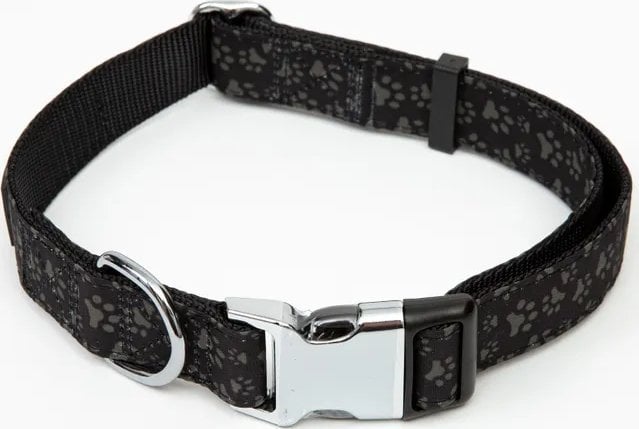 Paw Paw Love - Halsbånd (Medium) - Sort