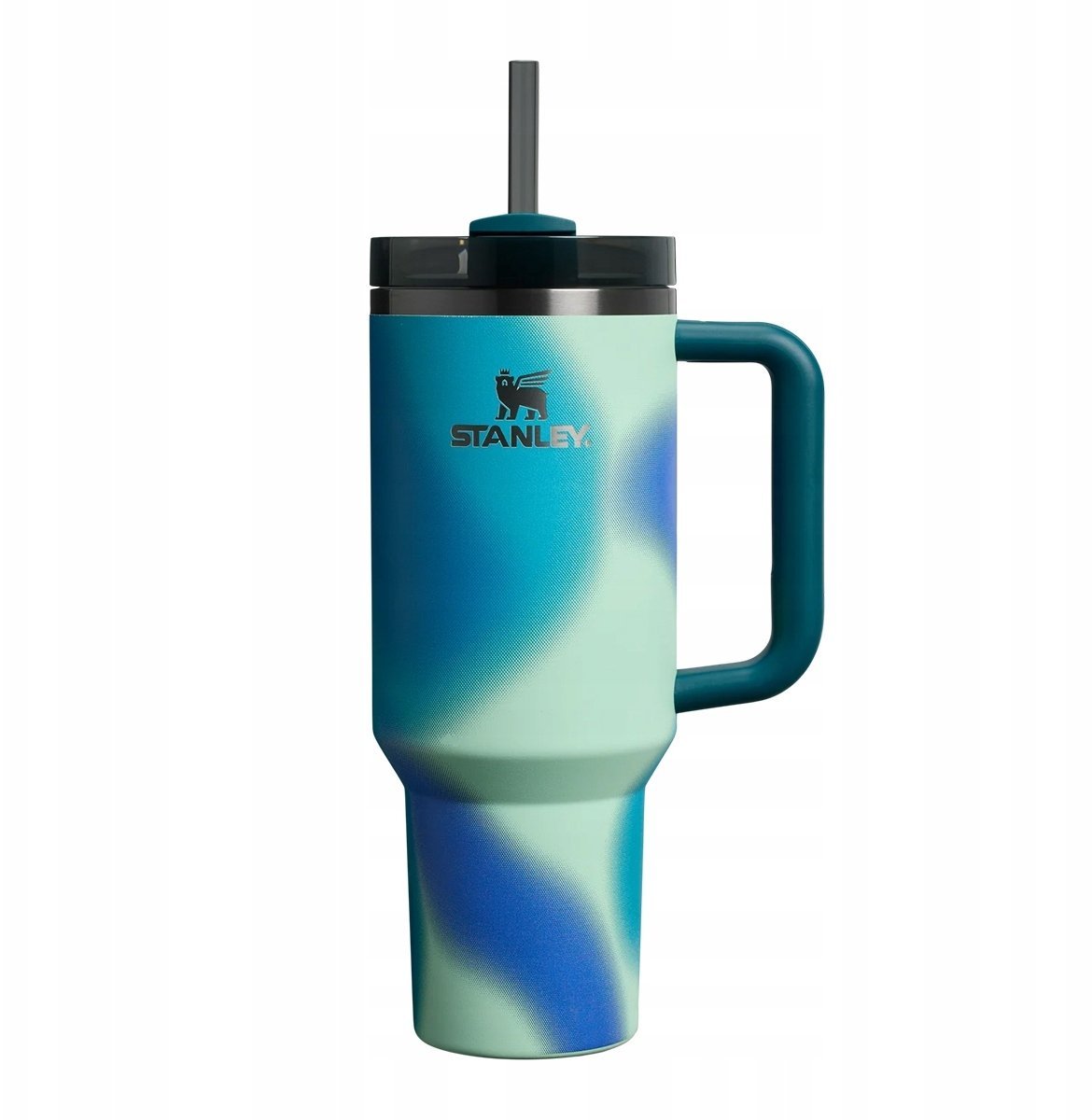 Kubek Termiczny Stanley Quencher H2.O FlowState 1.18L Coastal Teal Motion