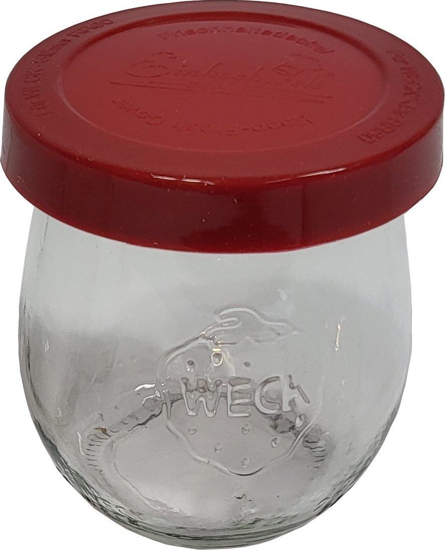 Wamar-Sosenka Zestaw Słoików WECK Pojemność 220 ml średnica 60mm 6 sztuk + Silikonowe wieka