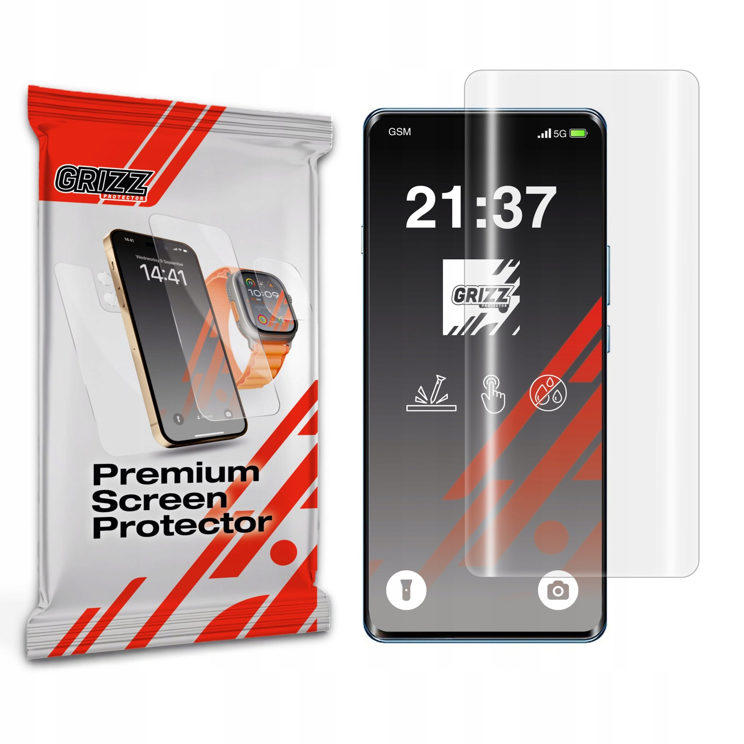 Folia hydrożelowa GrizzGlass Hydrofilm do Huawei Enjoy 70X Energy