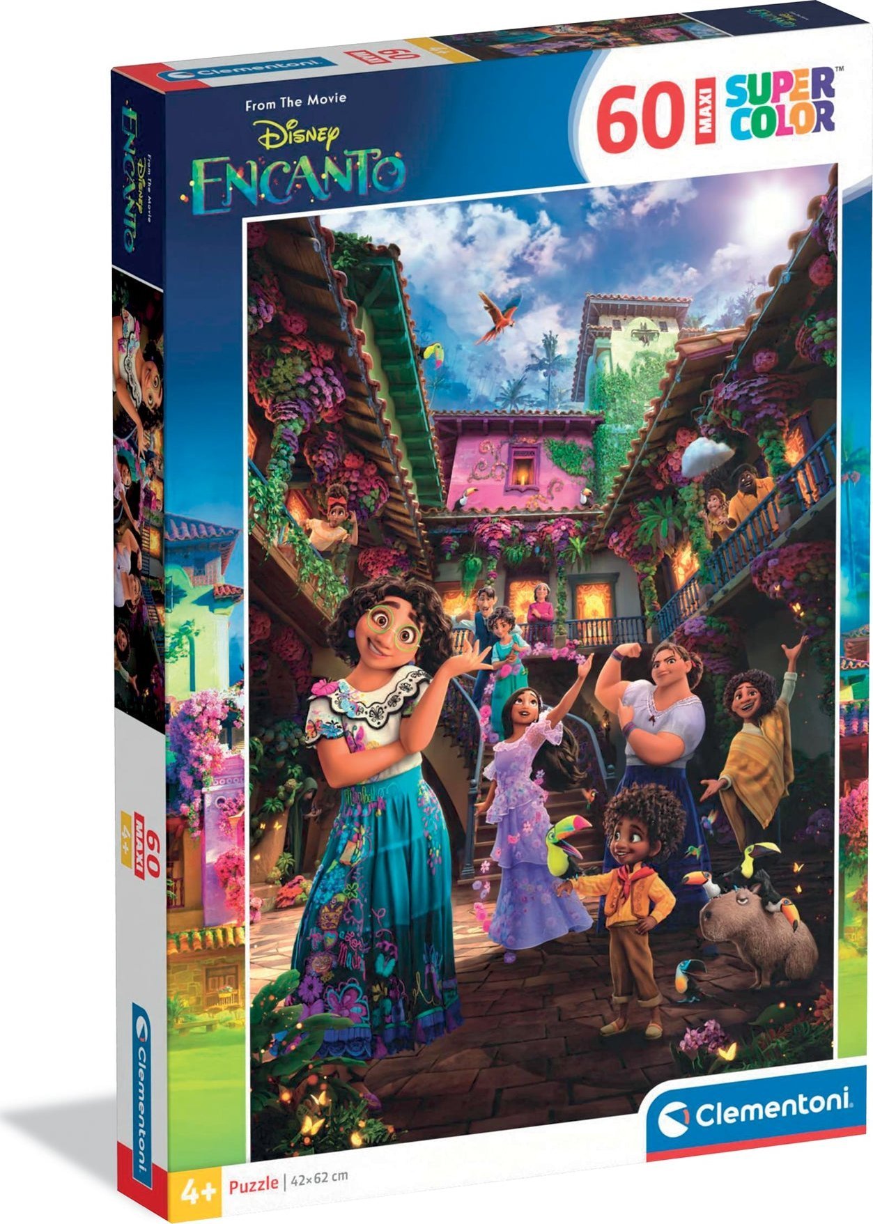 Clementoni Puzzle Maxi SuperColor Disney Encanto 60 elementów (26333)