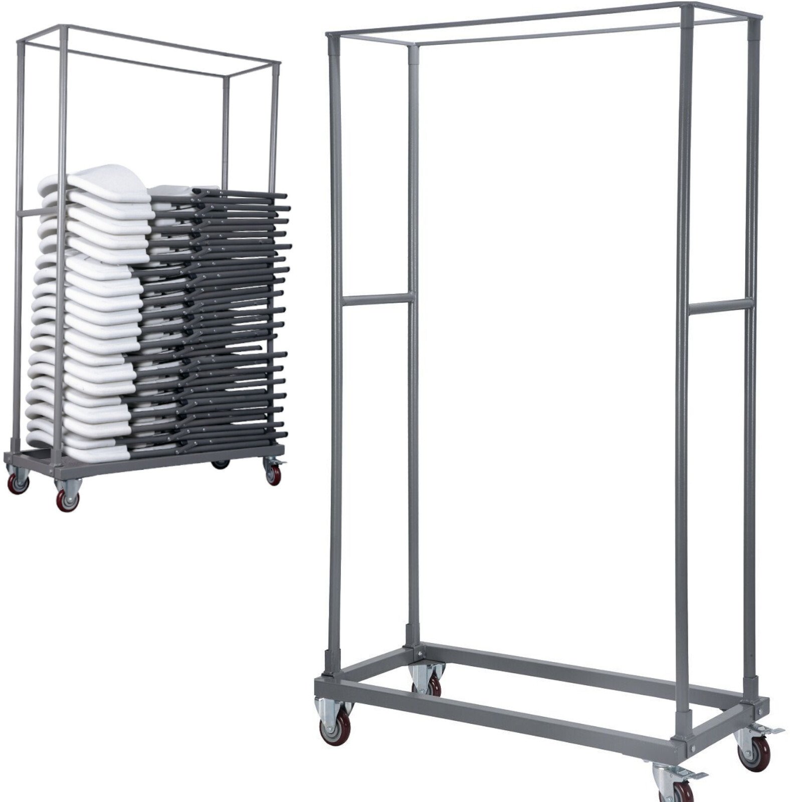 Amerbox Wózek do transportu przechowywania 25 krzeseł cateringowych