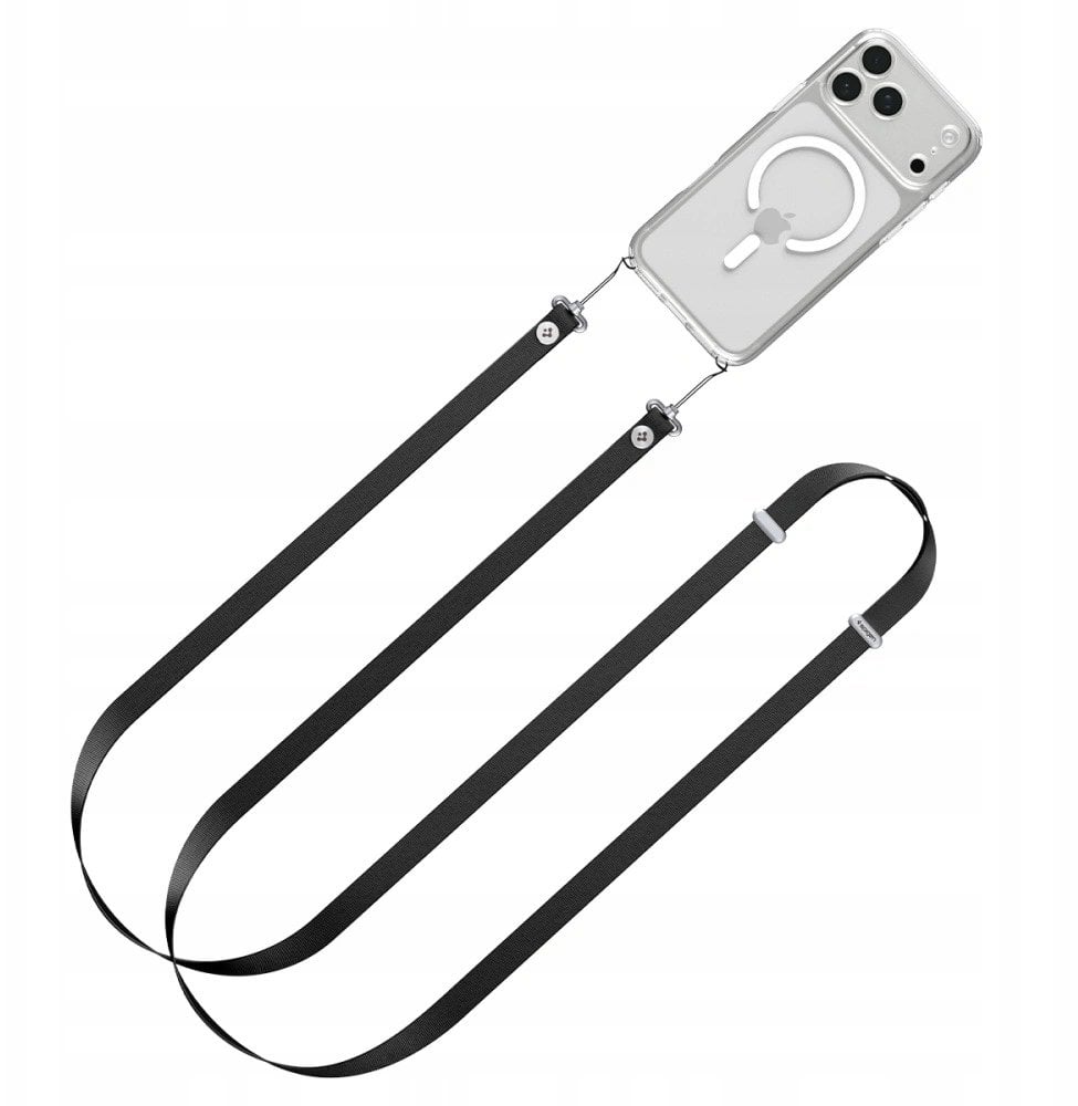 SPIGEN DA30L LANYARD STRAP CROSSBODY BLACK