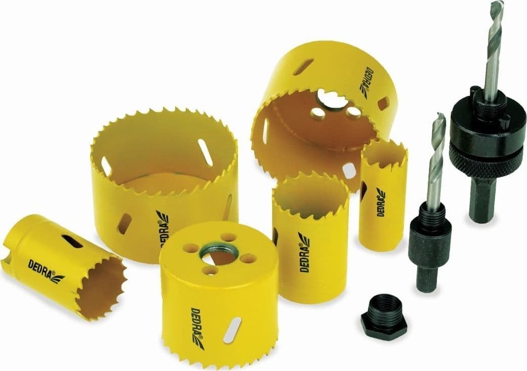 Dedra Zestaw otwornic bi-metalowych 9szt