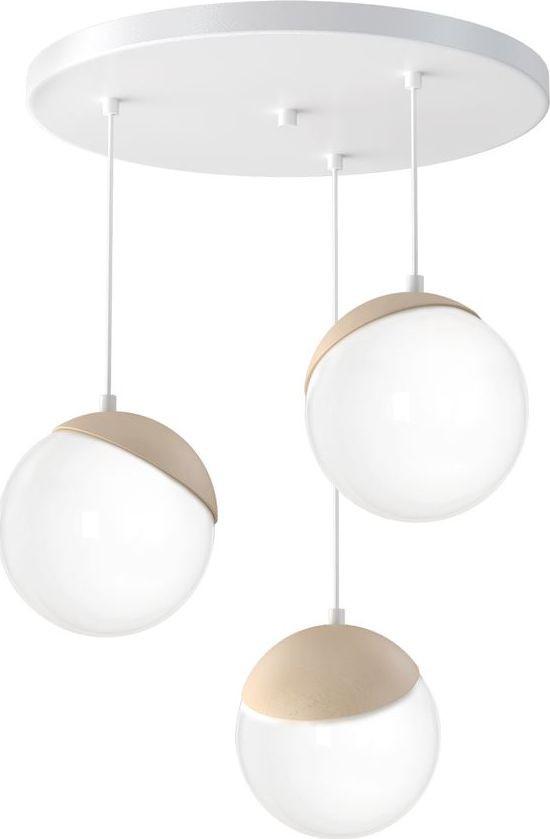 Lampa wisząca Milagro Sfera nowoczesna biały (MLP5425)