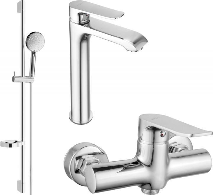 Mexen Mexen Pecos DS75 zestaw prysznicowy, chrom - 72714DS75-00