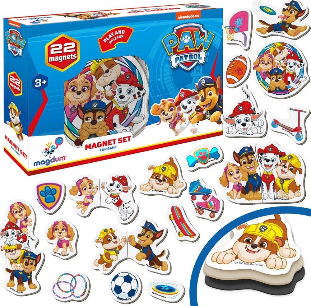 Maksik Magnesy Psi Patrol 22szt Fune game / chłopak ML4034-02