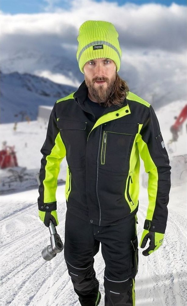 Ardon NEON H6441 - zimowa robocza bluza z ociepleniem z czesanego fleecu 2XL