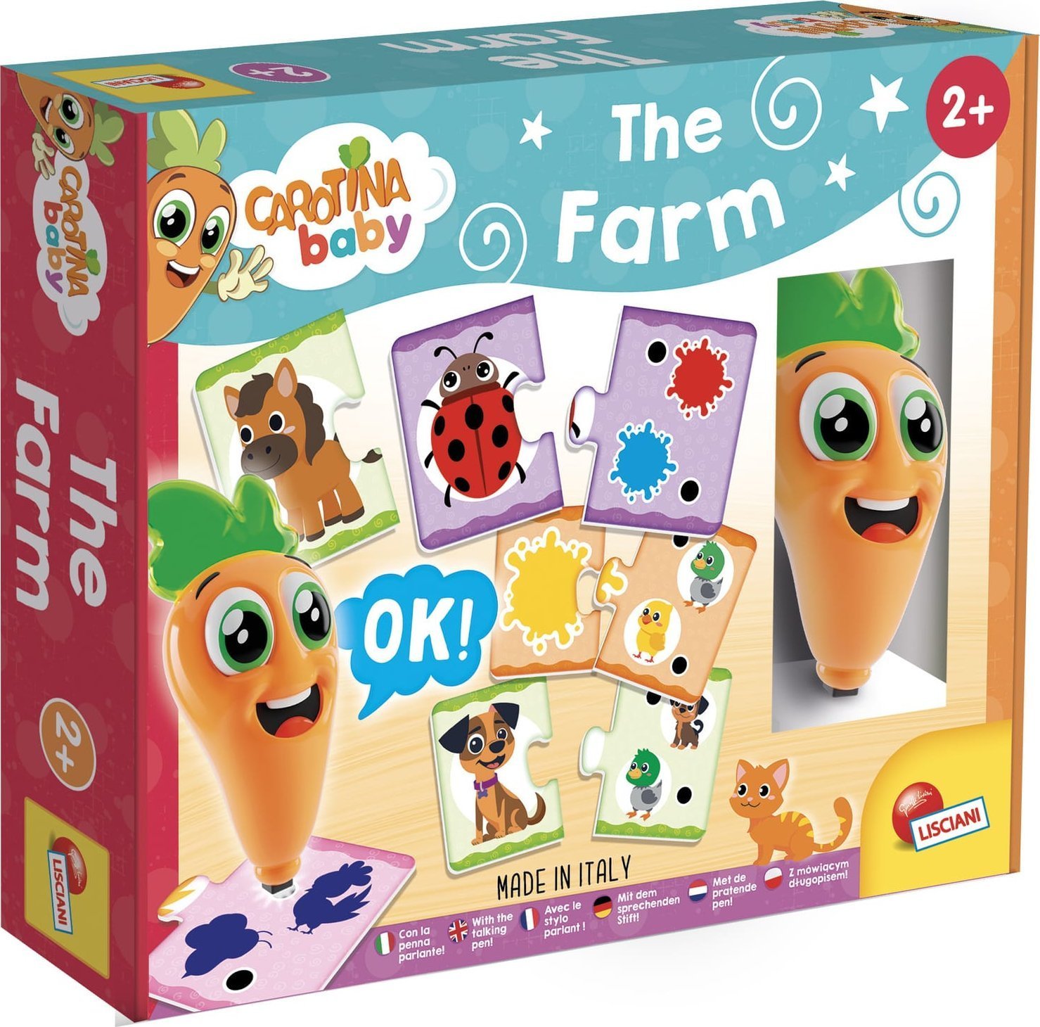 Lisciani LISCIANI CAROTINA BABY WINDOWBOX FARMA